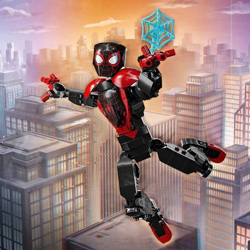 LEGO Super Heroes Marvel Miles Morales Figure 76225 Toy Block Present Superhero American Comics Sentai Hero Boys Ages 8+