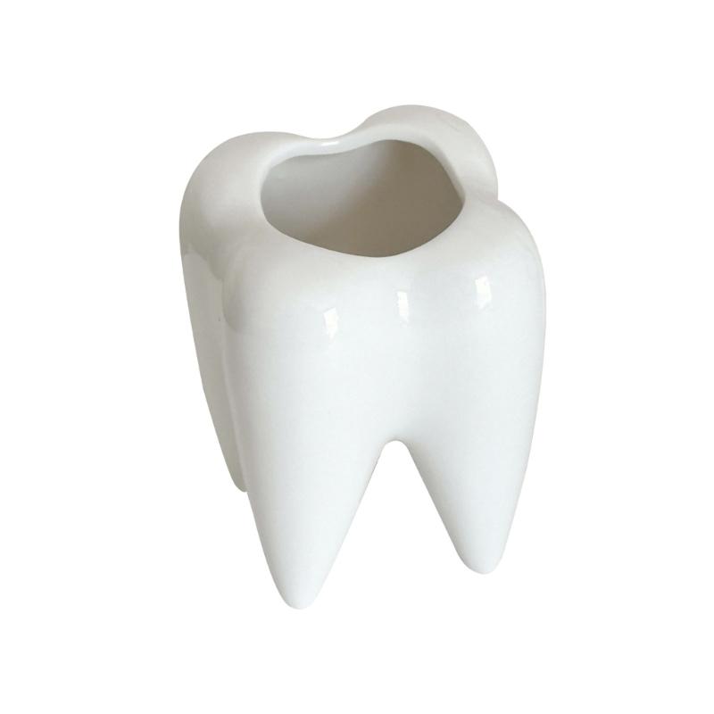 Unique Tooth Pen Holder Tooth Shape Pencil Pot Storage Container for Pens 1