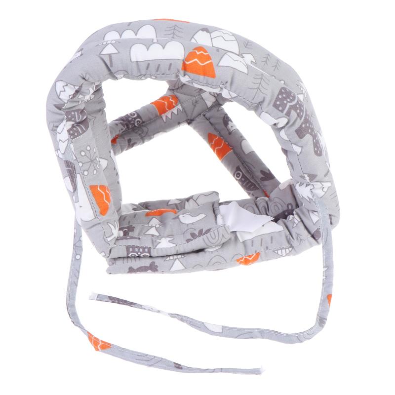 Infant Soft Safety Helmet Anti-Fall Breathable Head Protector Cushion Hat Adjustable for Toddler Outdoor Play