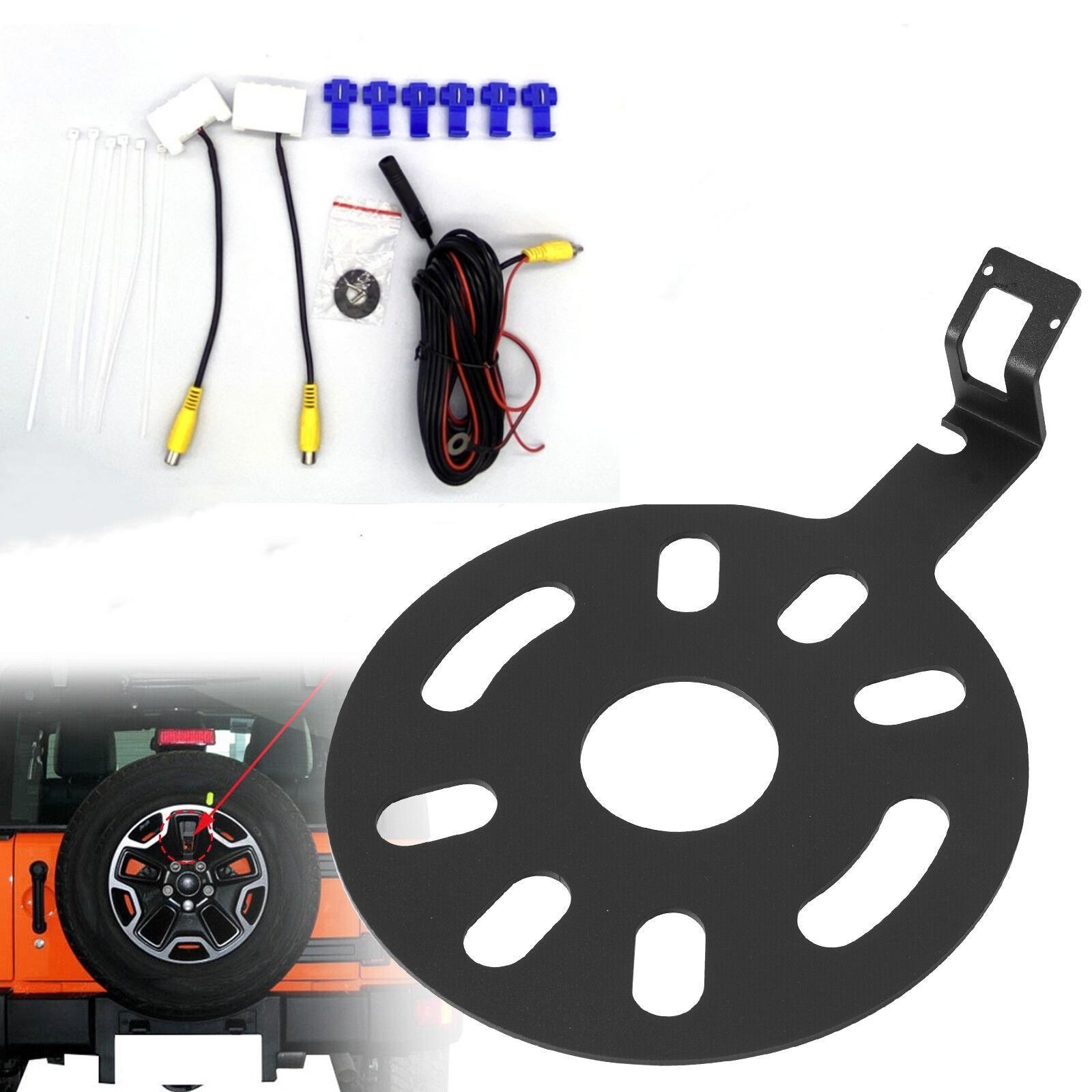 

Автомобильная камера заднего вида для Jeep Wrangler НОВАЯ водонепроницаемая резервная камера заднего вида IP67 для Wrangler + OEM радио-видео жгут 12V чёрный