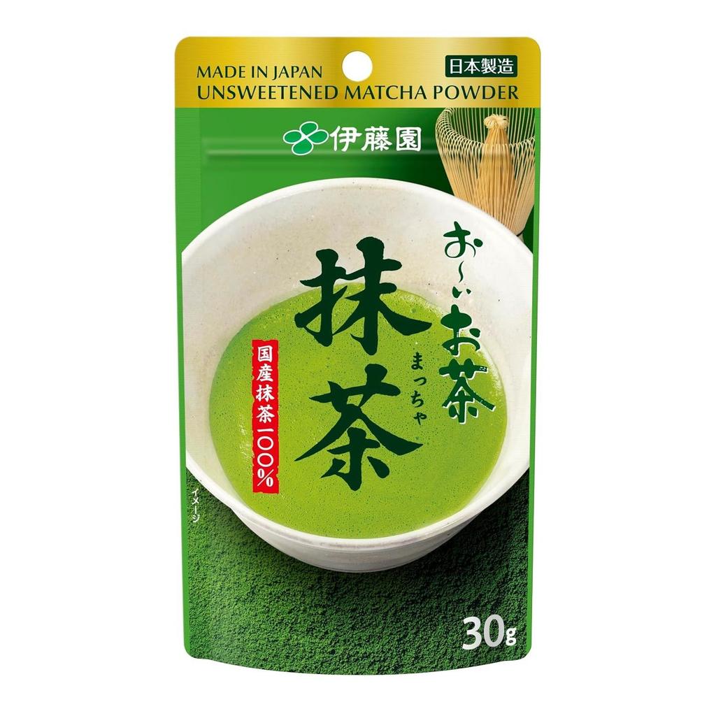 Itoen Oi Ocha Matcha Nazionale 30g (Busta Stand-Up Richiudibile)