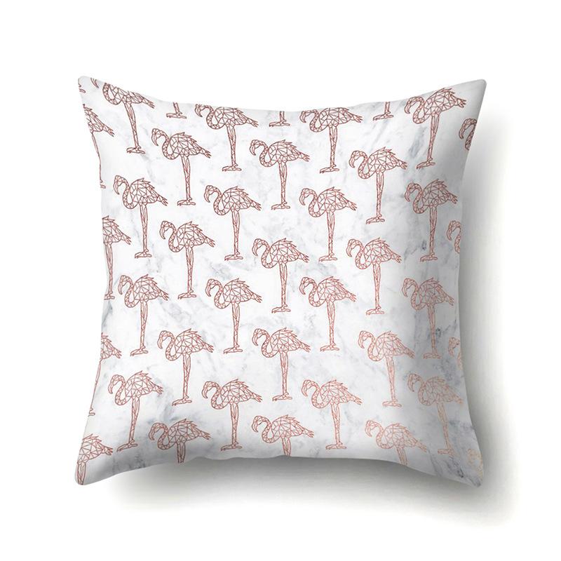 Polyester Pillowcase Automobile Decoration Home Printed Pillowcase Car Cushion Cover Bedside Pillowcase