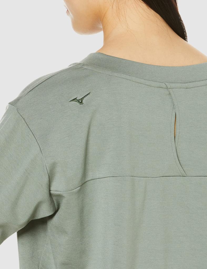 Mizuno Niedźwiedź Jersey Okrągły Dekolt Outdoor Rozmiar M Koszulka Damska, Pulower, Koniczyna, (B2MA1719)