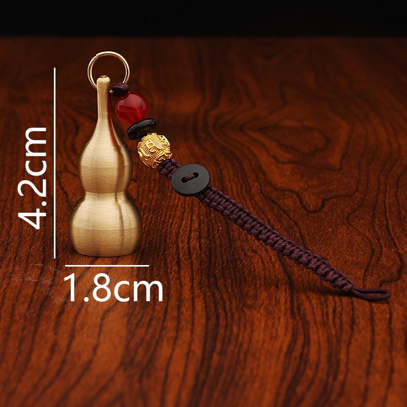 

Латунный брелок-подвеска с подъемником для мужских и женских сумок, аксессуары-подвески для автомобильных ключей, подъемник из чистой меди с матовым уплотнительным лаком