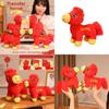 Chinese Zodiac Pony Plush Toy With Pp Cotton Fill For Chinese New Year Gift