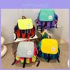 Stylish Dual Color Kindergarten Backpack For Kids Lightweight Canvas School Bag