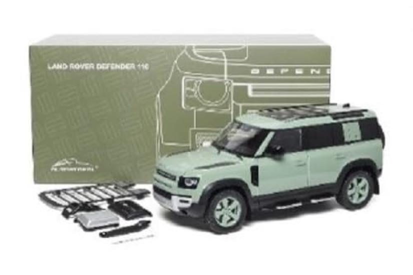 

Land Rover Defender 75th Limited Edition Scale Complete Diecast Car 810811 [Almost Real] 110-2023 - 1/18