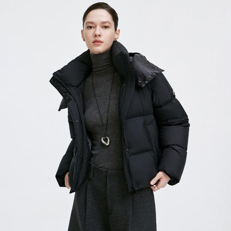 GIOVANNI VALENTINO Women's Hooded Winter Down Jacket