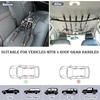 2 Pieces Vehicle Fishing Rod Holder Adjustable Carrier