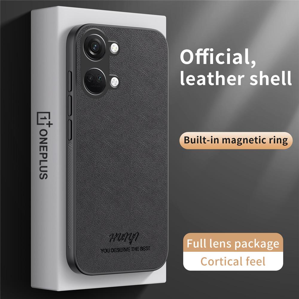 Luxury Business Leather Soft Frame Magnetic Cover For OnePlus Nord 3 Nord3 Phone Cases Capa