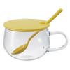 Iwaki Heat-Resistant Glass Soup Cup, Arentin, Yellow, TT4006T-Y
