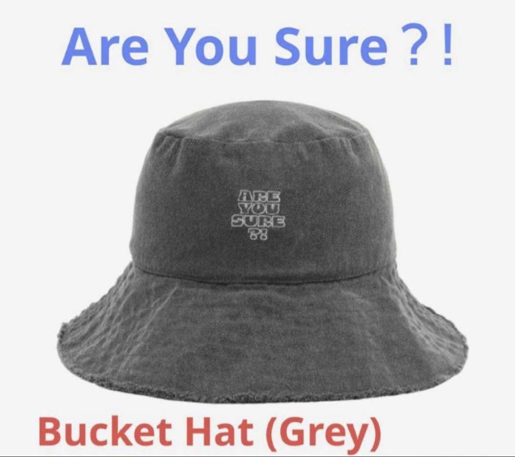 [USED] Are You Sure?! Igemaja Bucket Hat BTS
