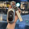 PEL5   Car Key Case Cover Shell Protector For Mercedes Benz 2021 C /S Class W223 W206 S350L S400L S450L S500L Accessories