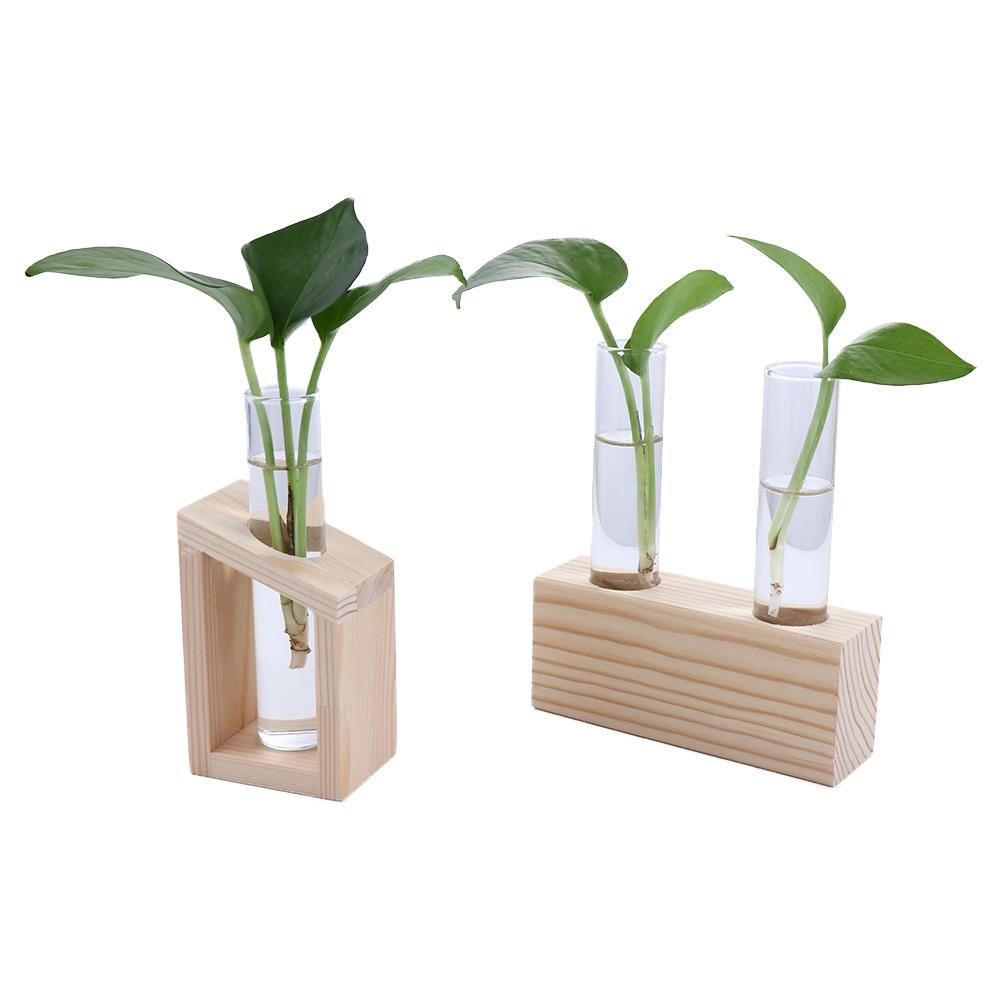 Flower Decoration Flower Vase Gifts Home Garden Decoration Flower Pot Test Tube Vase Plant Vases