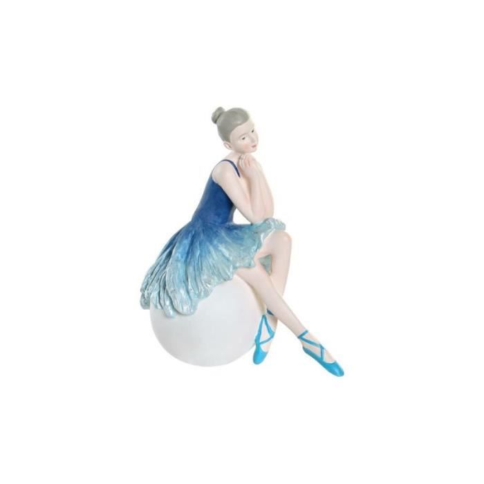 Figurine Décorative - DKD Home Decor - S3019665 - Résine - Bleu - 38 X 49 X 37 Cm