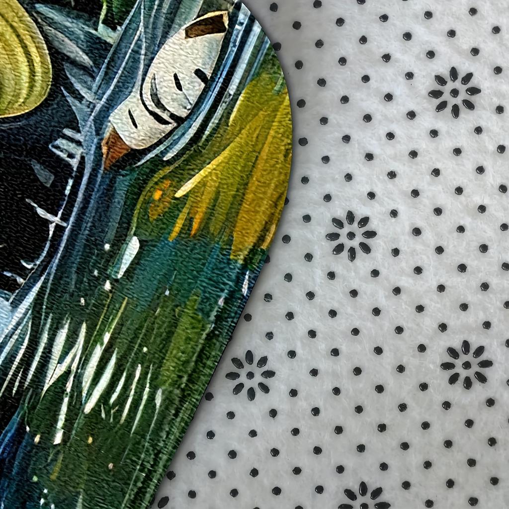 1 Buc. Covorașe de Bucătărie Anti-Oboseală, Imprimeu Tractor Rural, Impermeabil, Anti-Alunecare, Gros, Căptușit, Covoraș Confortabil pentru Stat în Picioare pentru Bucătărie, Rezistent