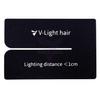 V-LIGHT HAIR EXTENSIONS Hairdressing Set Bracelet Stickers Velcro
