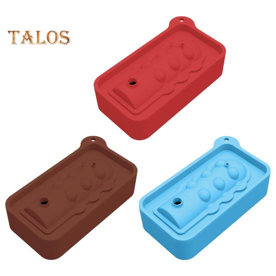 Ice Cube Mold Silicone Ice Cooler Tray for Whiskey Cocktails Easy Fill Release Ice Maker Funny Ice Dish for Party Atmosphere