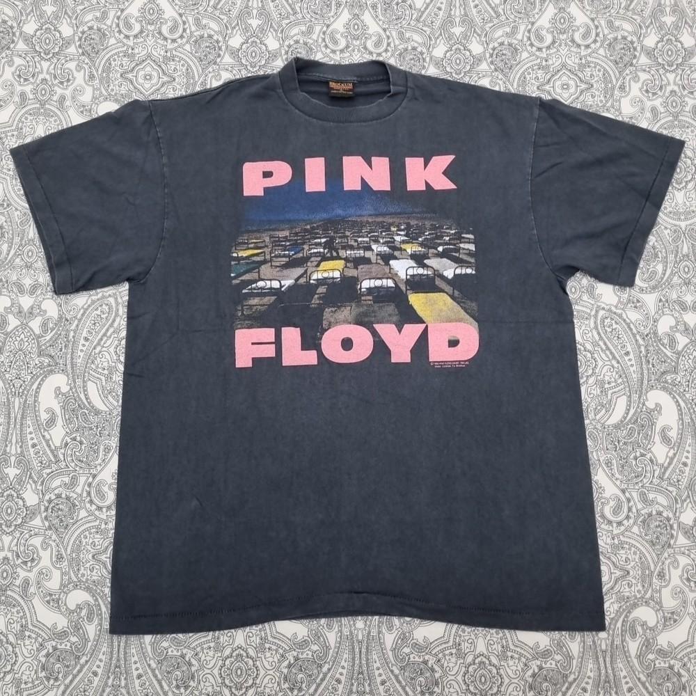 Pink Floyd Print Shirt Vintage 80s A Momentary Lapse Of Reason T-Shirt Size XL