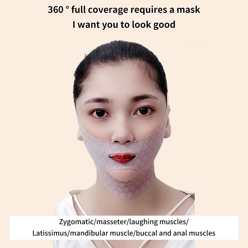 Face Bandage Breathable V Face Band Cheek Lift Up Anti Wrinkle Face Thin Mask Reduce Double Chin V-Line Shaping Bandage