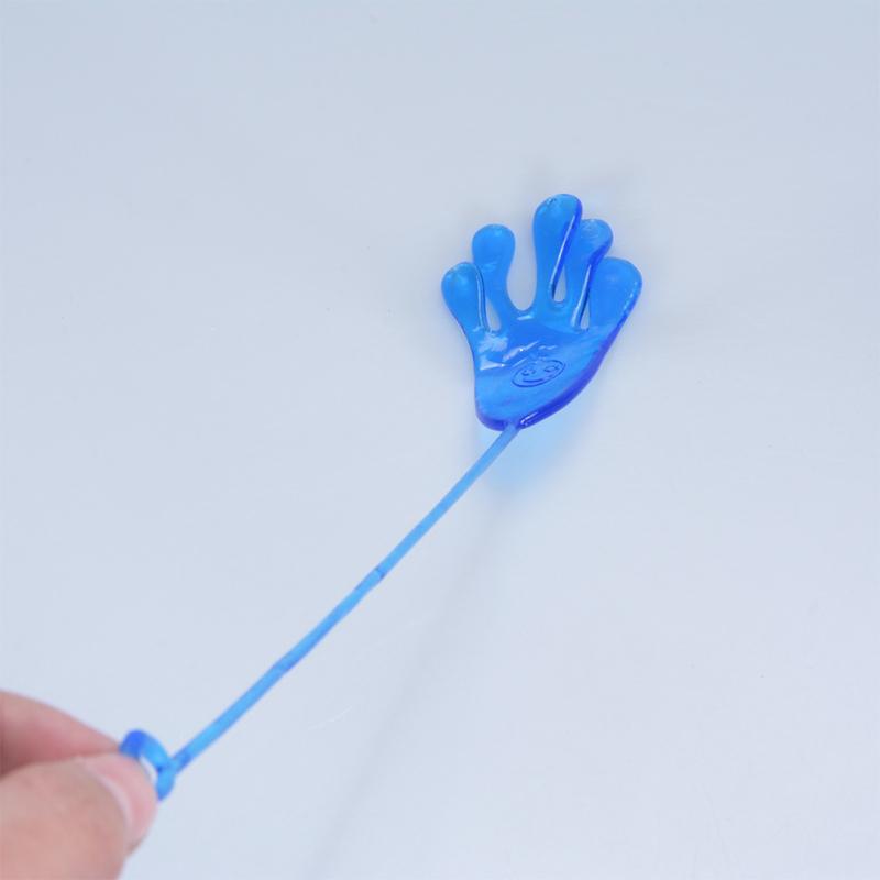 Plastic Elasticity Flexible Stretchable Sticky Palm Climbing Wall Creative Tricky Toy