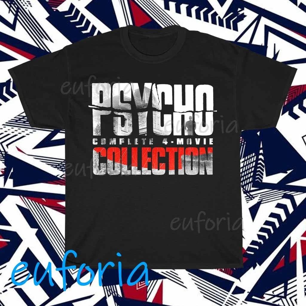 New Shirt Psycho Movie Film Logo T-Shirt Funny Size S to 5XL XS