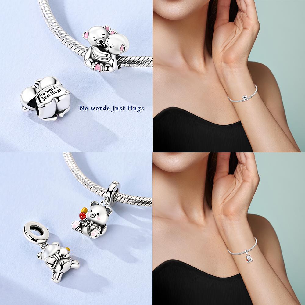 Charms Plata Originales Butterfly Turtlebeads For Charms Genuine Copper Bracelet Beads Jewellery Producing Women'S Present