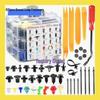 925-Piece Snap-in Car Fasteners Kit—Universal Bumper, Fender, Door Panel Clips, 26 Types