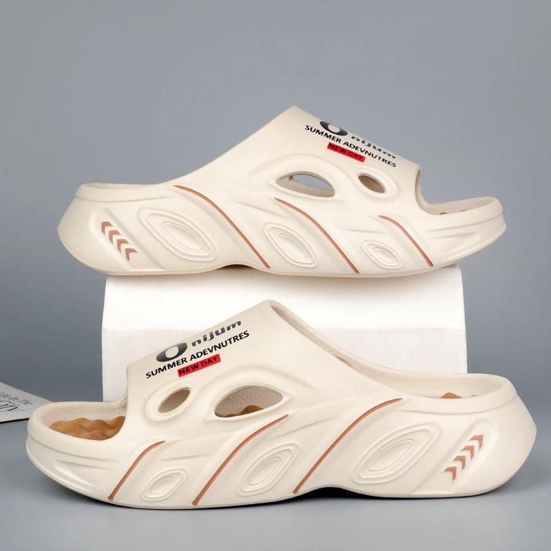 Summer Men's Massage Slippers Indoor Outdoor Sandals Beach Men Casual Shoes Comfortable Slides Flip Flop Men Women Home