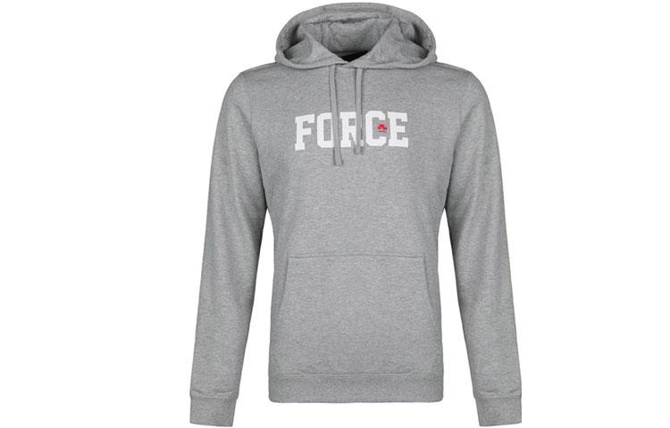 Nike Sweatshirts Men s Gray Hooded Moderate Regular BQ6357-063 M