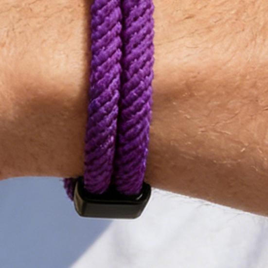 Herren Seilarmband Verstellbares Geflochtenes Seilarmband Lässiges Einfarbiges Schnurarmband Freundschaftsarmband Geschenk für Freund Bruder
