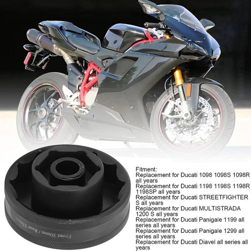 55mm + 30mm Wheel Nut Socket Tool Multistrada Diavel Disassembly Tools For Ducati 1098 1198 1199