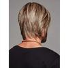 HAIRJOY Men Brown Mixed Wig Short Layered Synthetic Hair for Male Cosplay Anime Halloween Wig