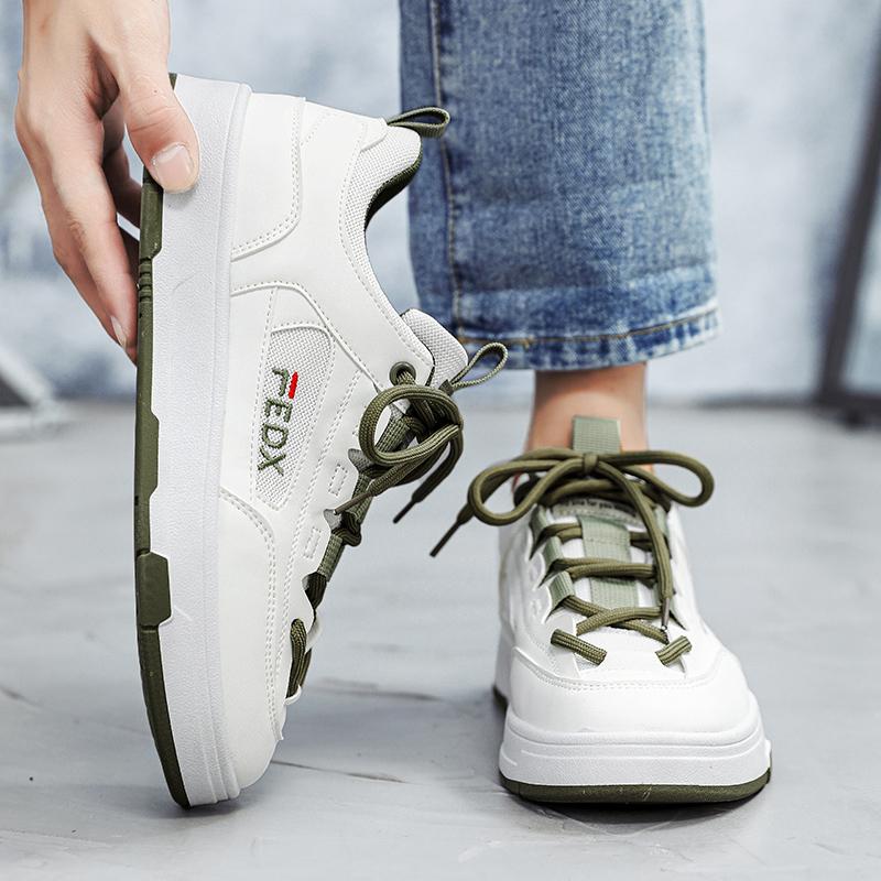 Men's Fashion Casual Low Top Skateboarding Shoes Boys Comfortable Sneakers Male Students Trending Soft Sole Classic Breathable Gym Non-slip