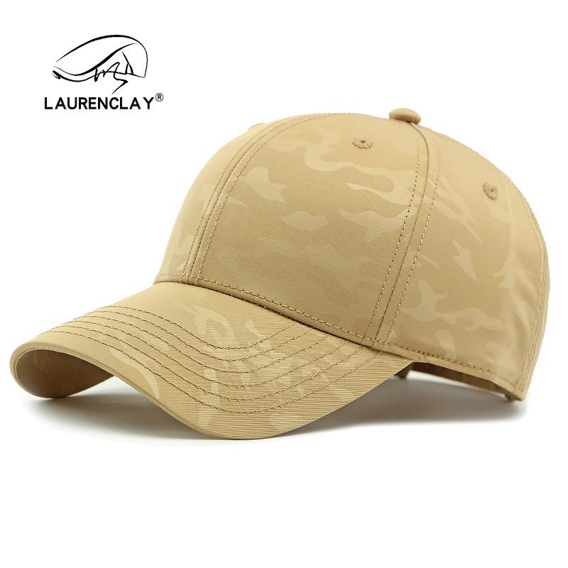 Classic Simple Light Board Camouflage Baseball Cap Men's Outdoor Sunscreen Sun Hat High Quality Hard Top Cap Women's Tide