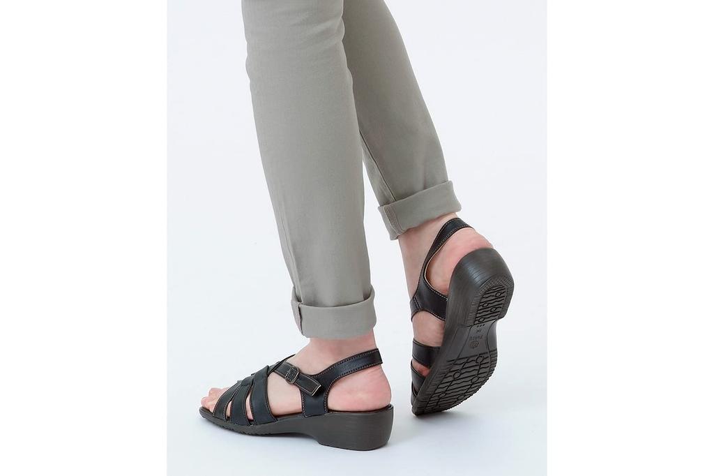 Backband Sandals BB5475 M Black 1 Pair [Pansy] Women's /