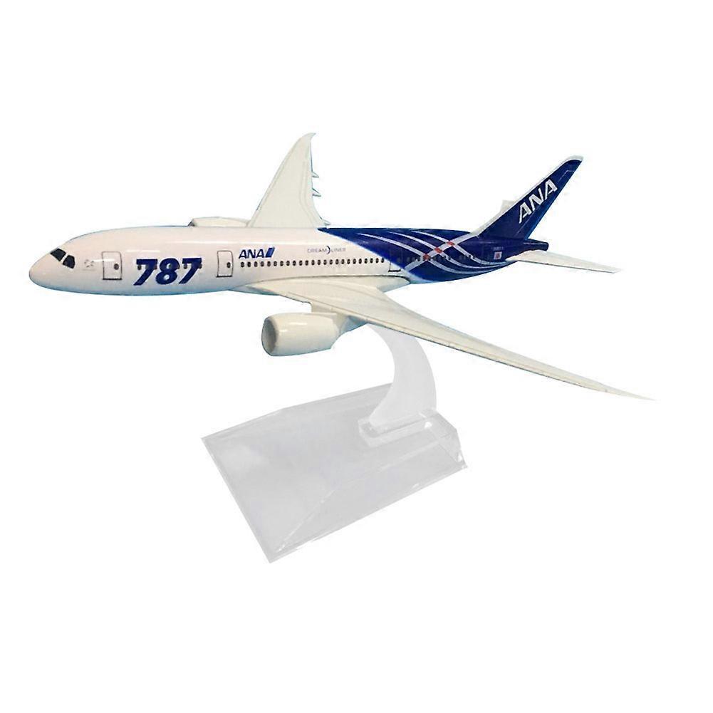 1/400 Letecká společnost ANA Airlines Japonsko Letadlo Boeing B787-8 Model letadla z odlévaného kovu Hračka Sběratelské hračky pro chlapce Dárek
