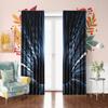 Fashion Vortex Visual Print Curtains Kitchens Bedrooms Study Rooms Cafes Curtain Set Of 2 Made Polyester Washable Bedroom Decor Ready