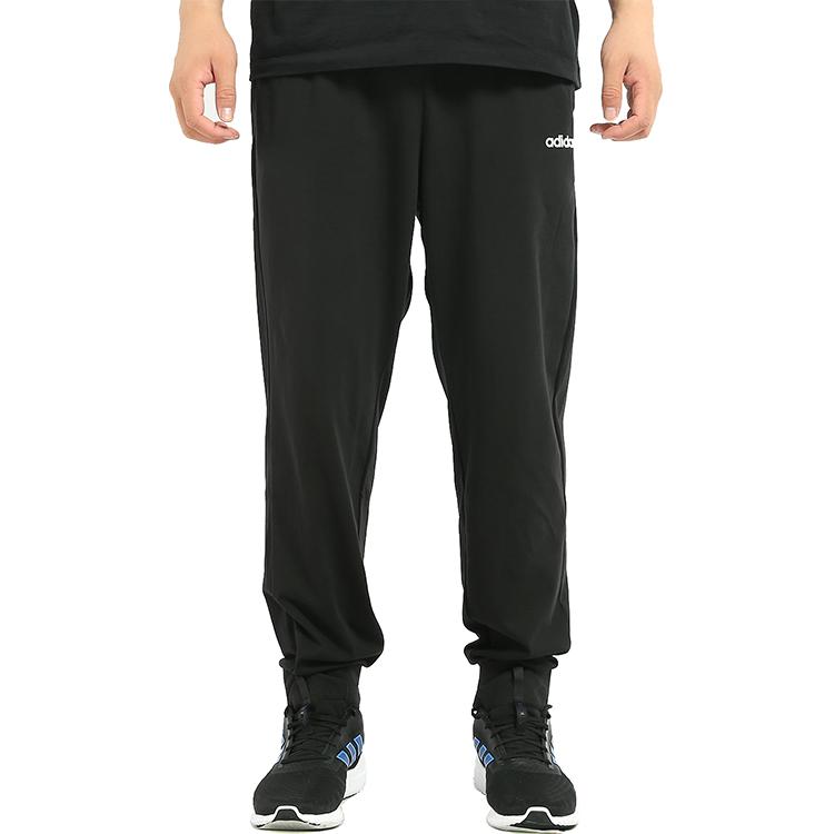 Adidas CUFF Knitted Sweatpants Men's Black Moderate Cuffed Pants FJ5658