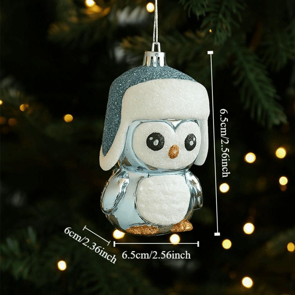 

Cartoon Snowflake Pendant Plastic Christmas Decorative Pendant Scene Arrangement Style 5