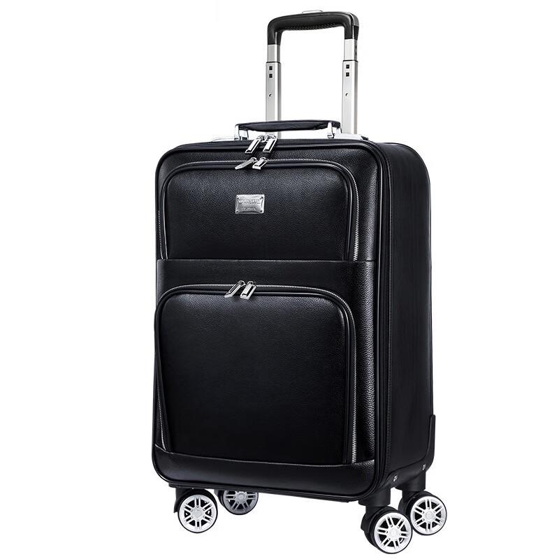Xiaoyan Men s Business Travel Trolley Suitcase 24 Inch