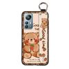 Wrist Strap Kickstand Phone Case For Blackview A85 Cartoon Soft case Dirt-resistant Durable Wristband Cute Anti-knock