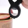 6-in-1 Multi Opener, Jar Gripper Bottle & Can Opener Tool, Non-Slip Easy Open Lid Remover for Seniors, Weak Hands
