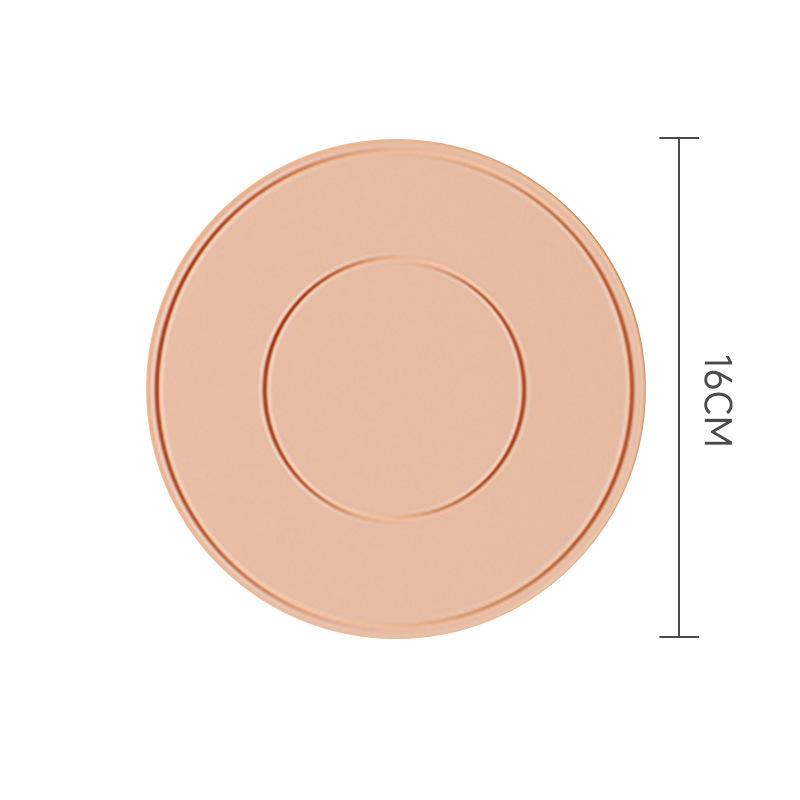 Thickened Soft Rubber Heat-Resistant Mat for Kitchen and Home Use, New Chinese Style