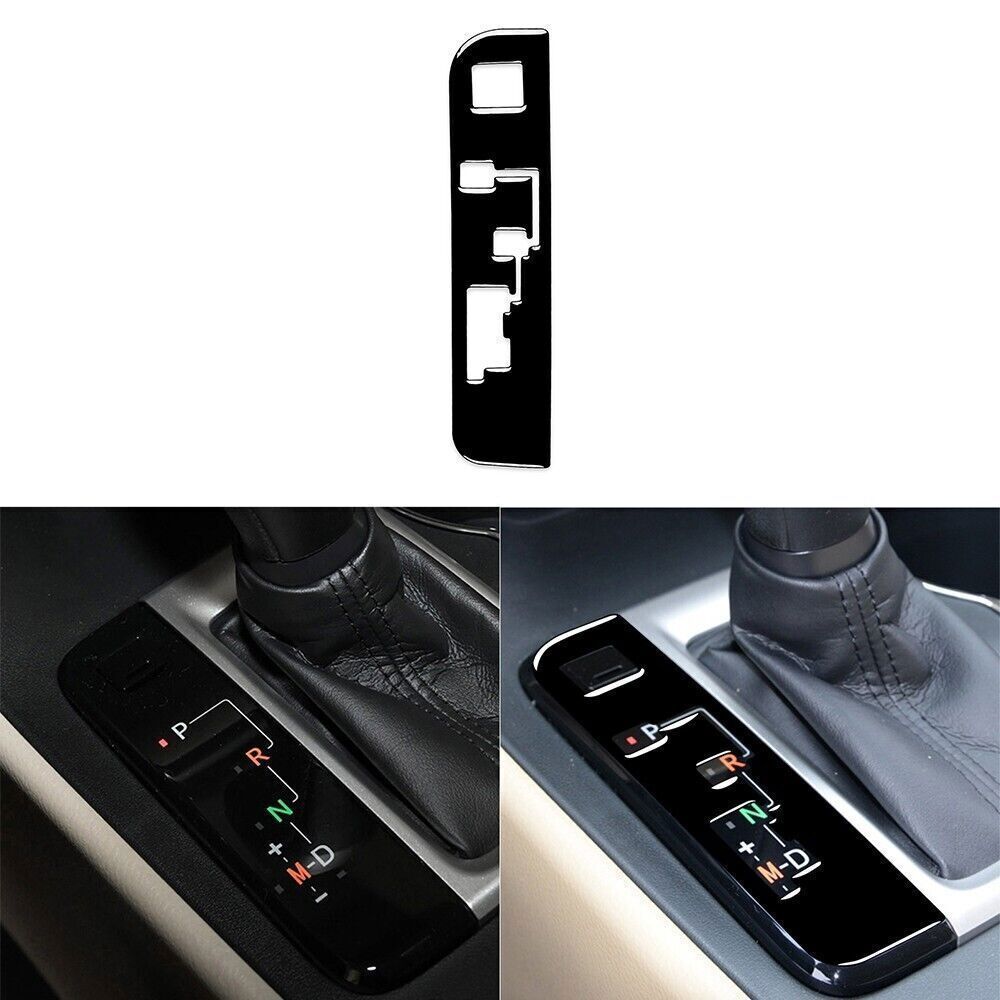 For Toyota Highlander 14-19 Piano Black Interior Gear Shift Display Panel Cover
