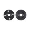 2PCS MultiPurpose Grinder Pressure Plate Carbon Steel Backing Disc For Enhanced Performances Smooth Polishing