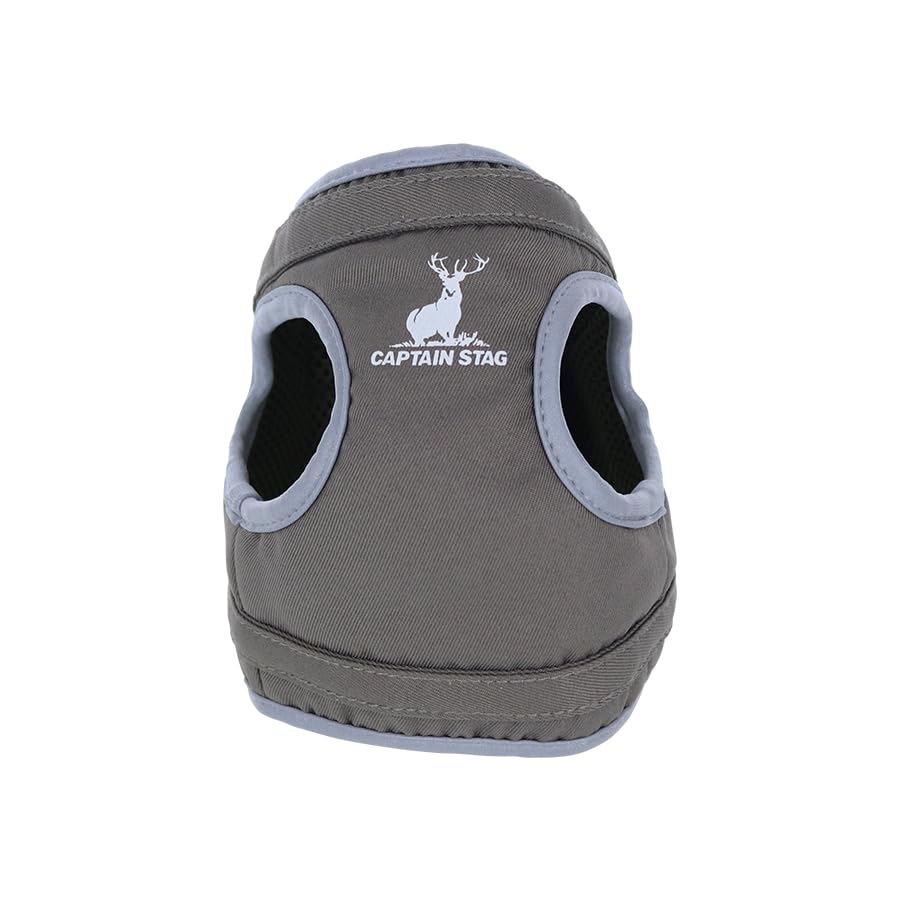 CAPTAIN STAG Deer Logo Harness | Small Dog Harness, Deer Banchou Design, Perfect for Camping, Outdoors, and Glamping (Khaki, Medium)