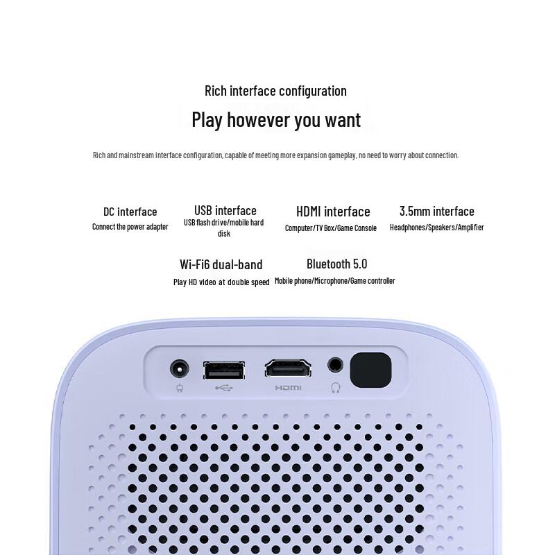 Lenovo Xiaoxin 100S Smart Home Projector (CN Version)