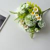 Artificial Flowers, 7-pronged Artificial Flowers, Peony Bouquets, Plastic Flowers, Daisies, Silk Fabric Flowers, Dried Flowers, Home Decoration