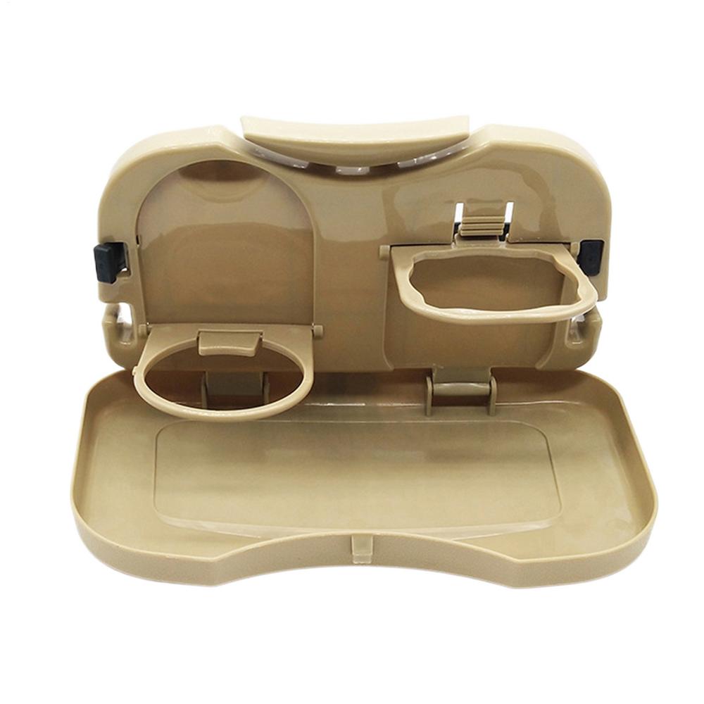 Car Seat Table Foldable Car Table with Cup Holder Automotive Backseat Desk for Laptop Working Dining Eating Adult Travel Road